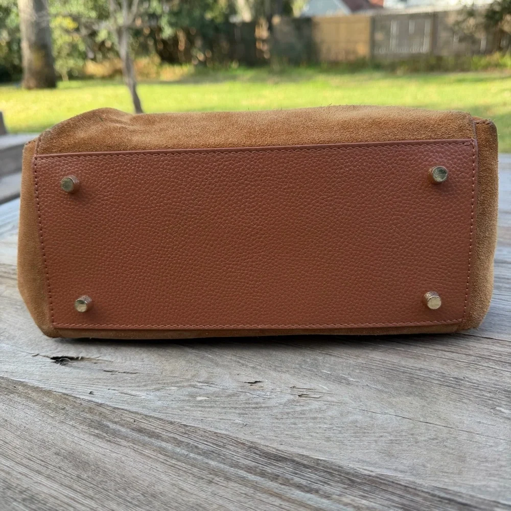 Anthropologie TMRW Studio‎ Antonio Suede Leather Crossbody Tote